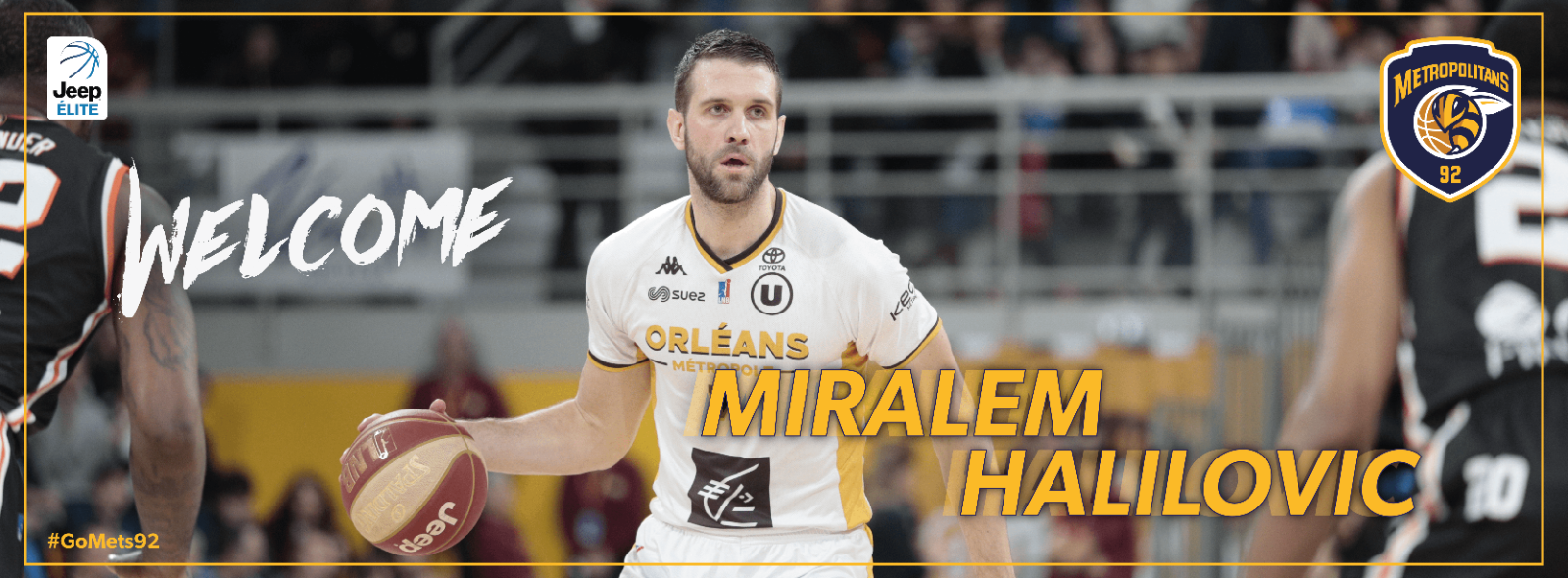 Recrutement - Miralem Halilovic rejoint les Metropolitans 92 !